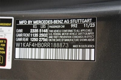 2024 Mercedes-Benz C-Class C 300 4MATIC®