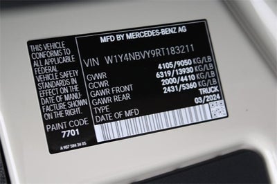 2024 Mercedes-Benz Sprinter 2500 Cargo 144 WB AWD
