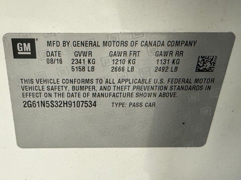 2017 Cadillac XTS Luxury