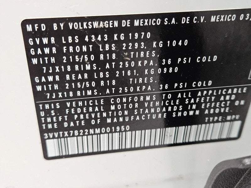 2022 Volkswagen Taos 1.5T SE