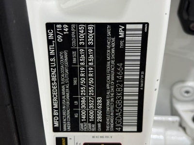 2019 Mercedes-Benz GLE GLE 400 4MATIC®