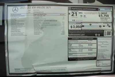 2025 Mercedes-Benz GLE GLE 450 4MATIC®