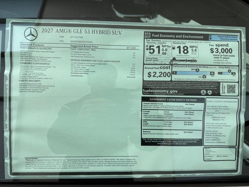 2027 Mercedes-Benz GLE 4MATIC®