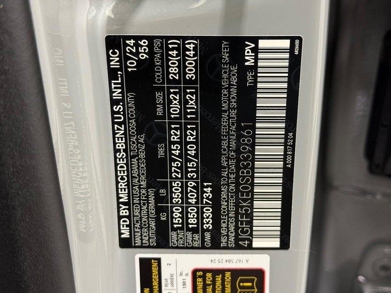 2025 Mercedes-Benz GLS GLS 450 4MATIC®