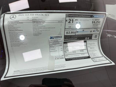 2026 Mercedes-Benz GLS GLS 450 4MATIC®