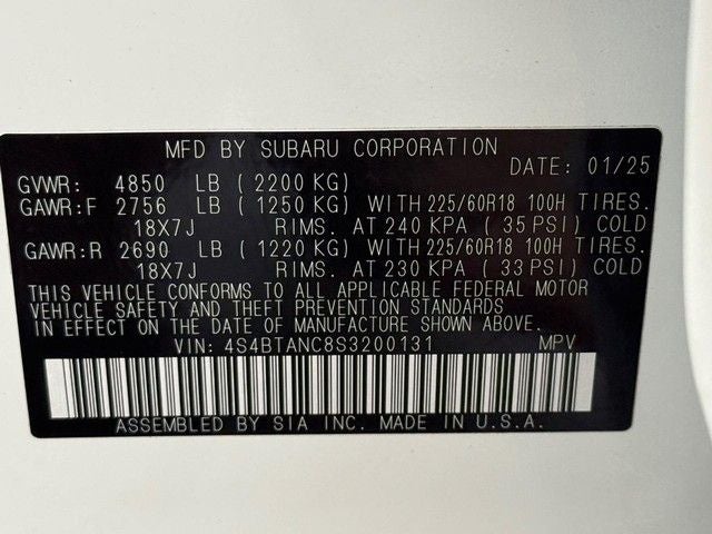 2025 Subaru Outback Limited