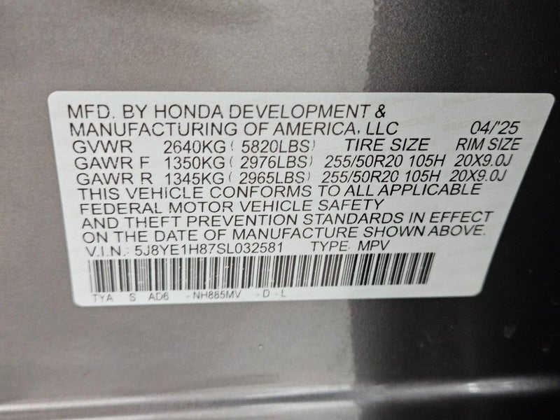 2025 Acura MDX Advance Package SH-AWD