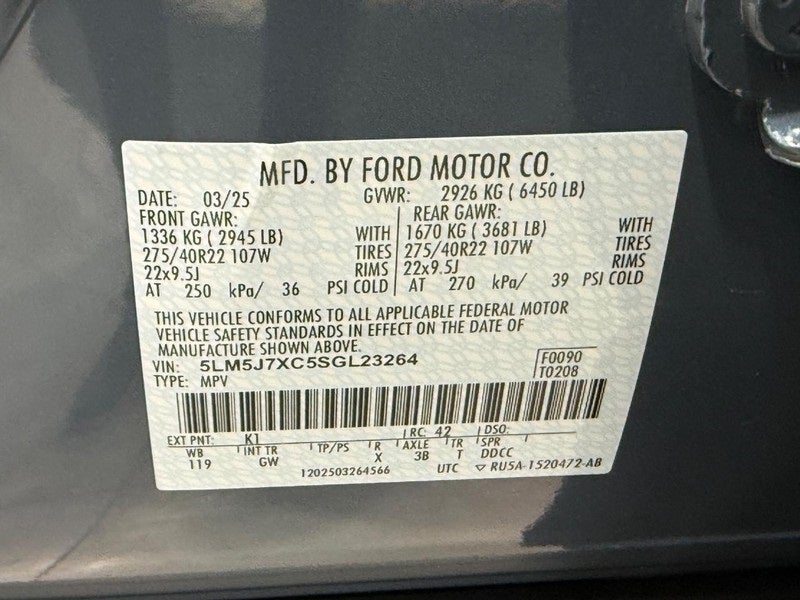 2025 Lincoln Aviator Reserve