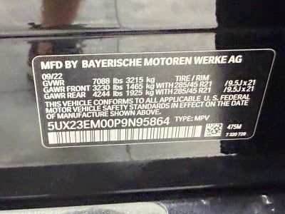 2023 BMW X7 xDrive40i