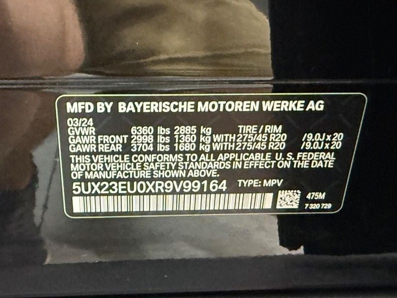 2024 BMW X5 xDrive40i