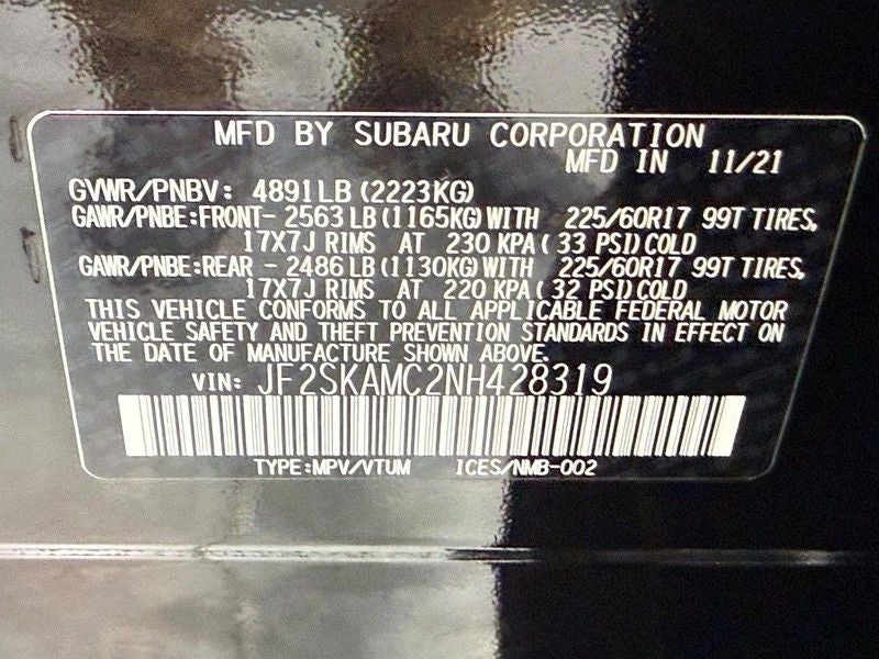 2022 Subaru Forester Wilderness