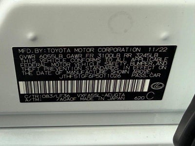 2023 Lexus LS 500 F Sport