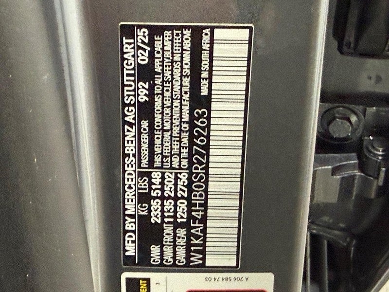 2025 Mercedes-Benz C-Class C 300 4MATIC®