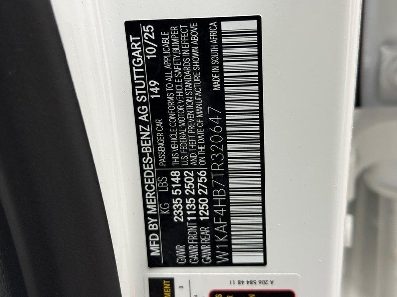 2026 Mercedes-Benz C-Class C 300 4MATIC®