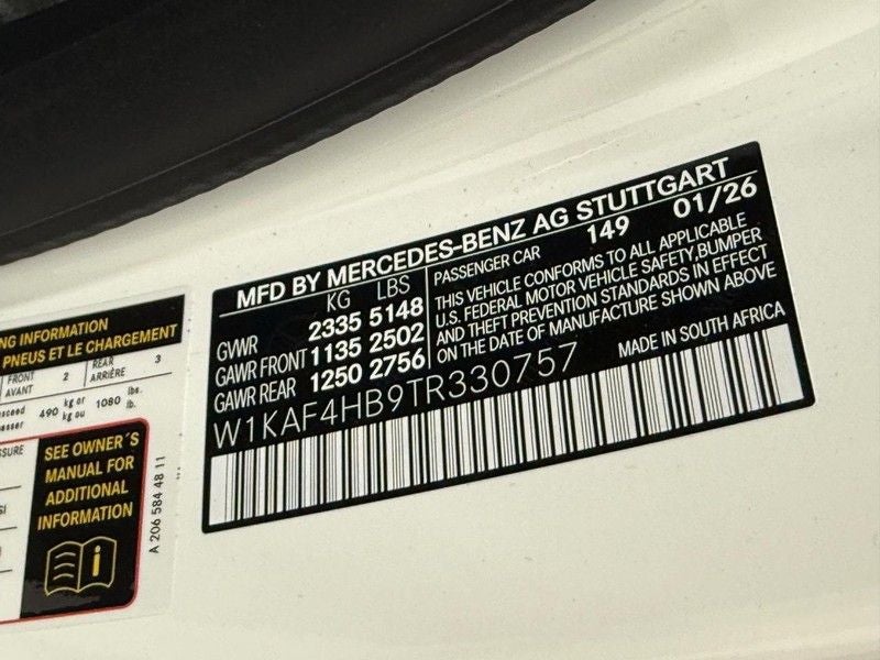 2026 Mercedes-Benz C-Class C 300 4MATIC®