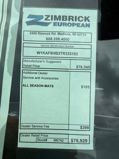 2026 Mercedes-Benz C-Class C 43 AMG® 4MATIC®