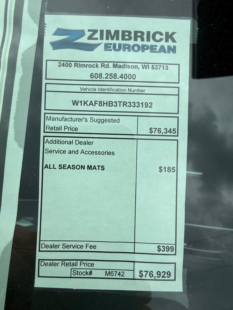 2026 Mercedes-Benz C-Class C 43 AMG® 4MATIC®