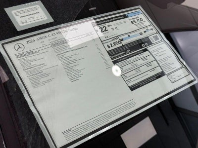 2026 Mercedes-Benz C-Class C 43 AMG® 4MATIC®