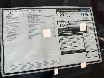 2026 Mercedes-Benz CLE CLE 53 AMG® 4MATIC®