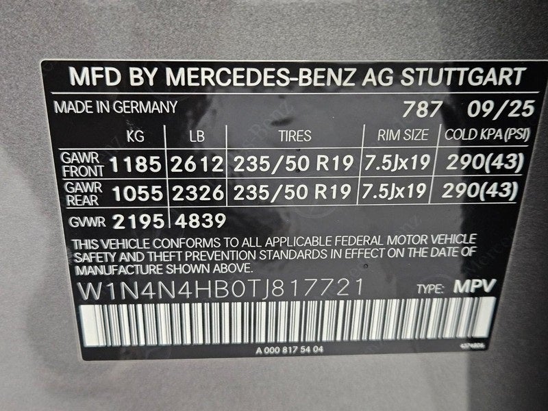 2026 Mercedes-Benz GLA GLA 250 4MATIC®