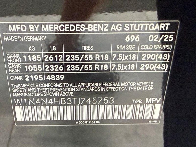 2026 Mercedes-Benz GLA GLA 250 4MATIC®