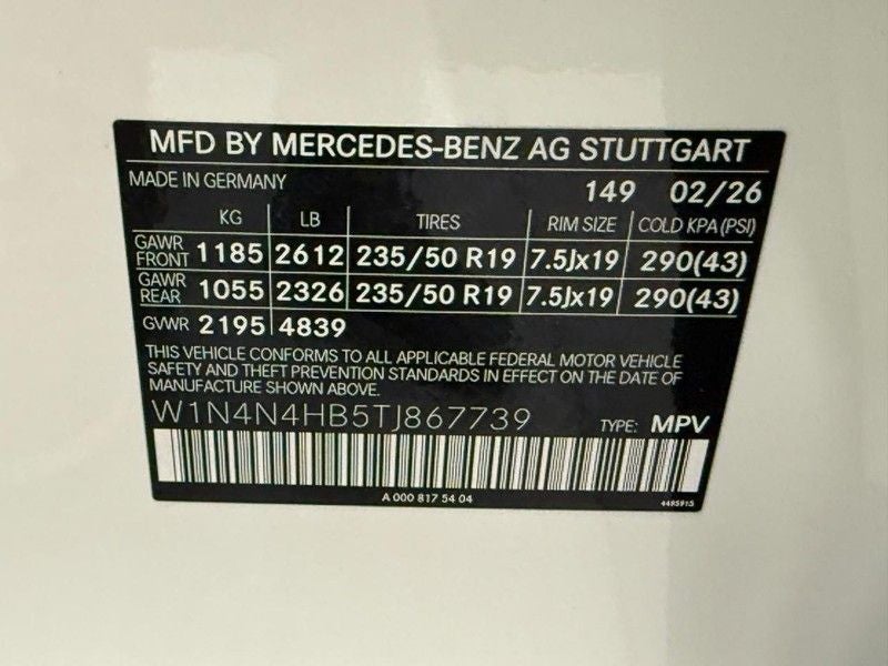 2026 Mercedes-Benz GLA GLA 250 4MATIC®