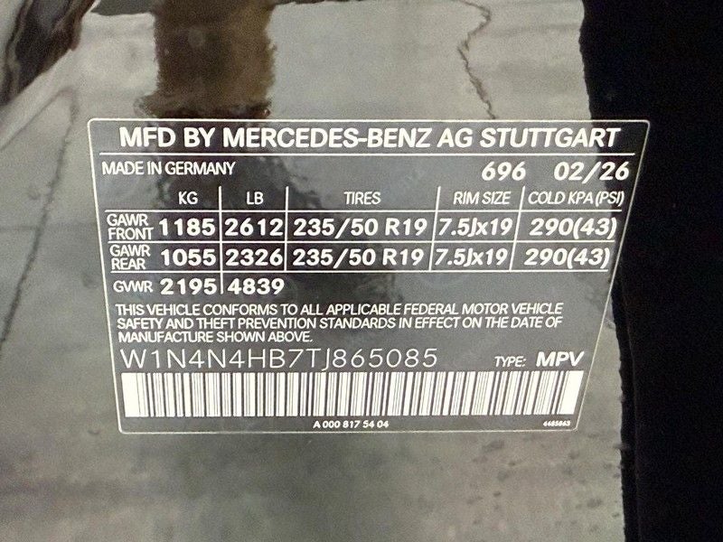 2026 Mercedes-Benz GLA GLA 250 4MATIC®