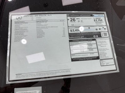2025 Mercedes-Benz GLC GLC 300 4MATIC®