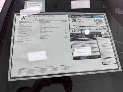 2027 Mercedes-Benz GLC GLC 300 4MATIC®