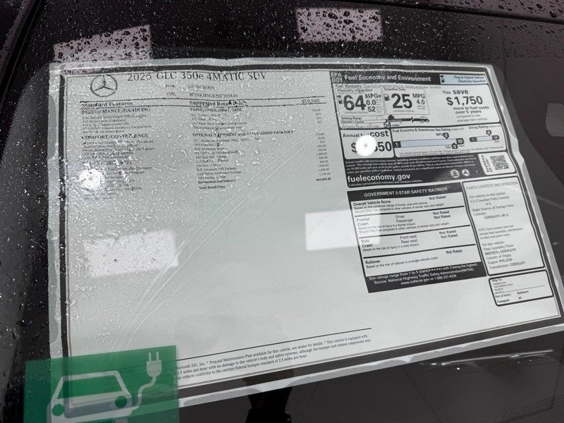 2025 Mercedes-Benz GLC GLC 350e 4MATIC®