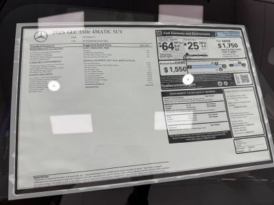 2025 Mercedes-Benz GLC GLC 350e 4MATIC®