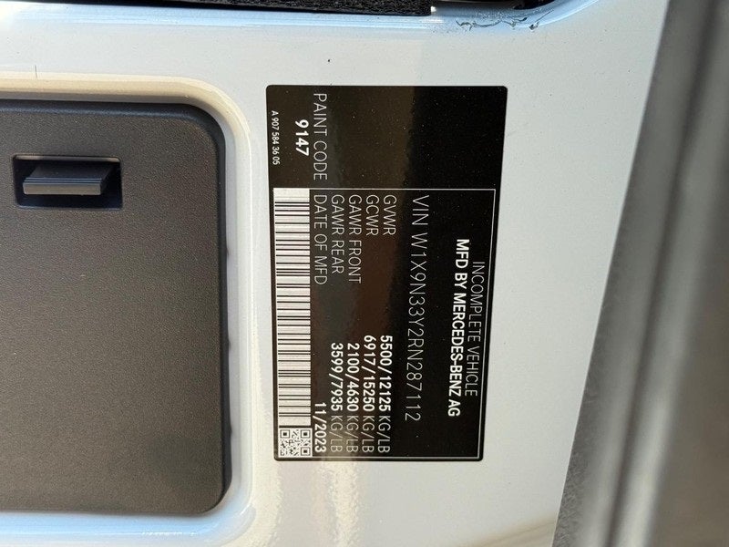 2024 Mercedes-Benz Sprinter 4500 Standard Roof