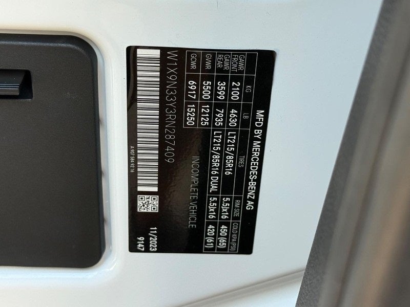 2024 Mercedes-Benz Sprinter 4500 Standard Roof