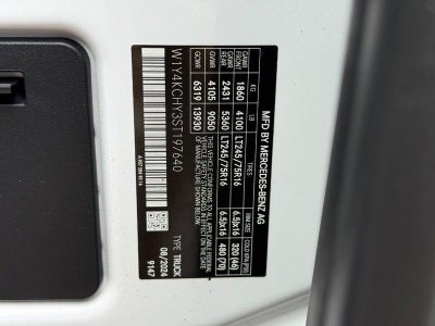 2025 Mercedes-Benz Sprinter 2500 Cargo 170 WB High Roof