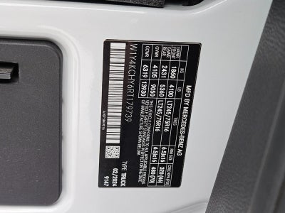 2024 Mercedes-Benz Sprinter 2500 Cargo 170 WB High Roof