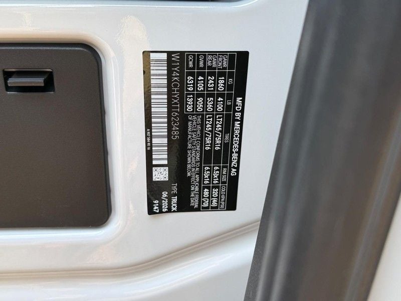 2026 Mercedes-Benz Sprinter 2500 Cargo 170 WB High Roof