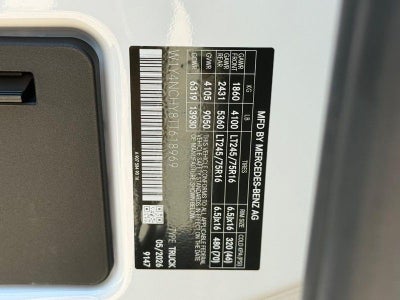 2026 Mercedes-Benz Sprinter 2500 Cargo 170 WB High Roof