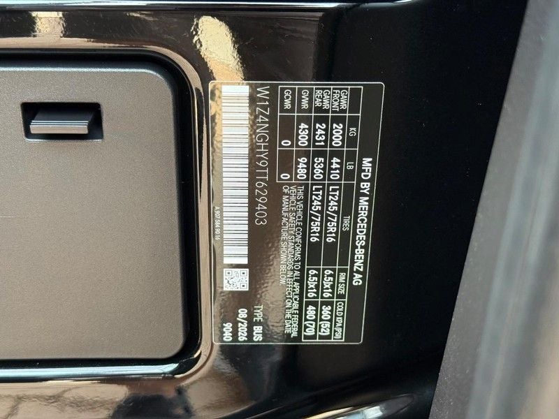 2026 Mercedes-Benz Sprinter 2500 Passenger 170 WB High Roof