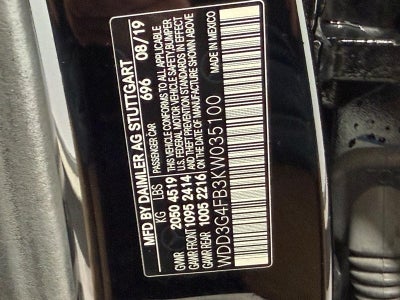 2019 Mercedes-Benz A-Class A 220 4MATIC®