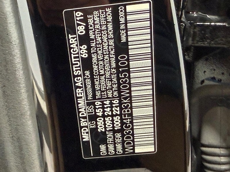 2019 Mercedes-Benz A-Class A 220 4MATIC®