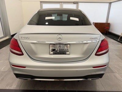 2018 Mercedes-Benz E-Class E 400 4MATIC®