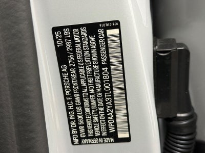 2026 Porsche Panamera 4