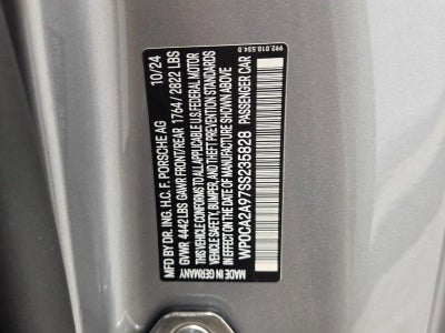 2025 Porsche 911 Carrera