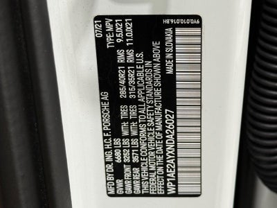 2022 Porsche Cayenne E-Hybrid Base