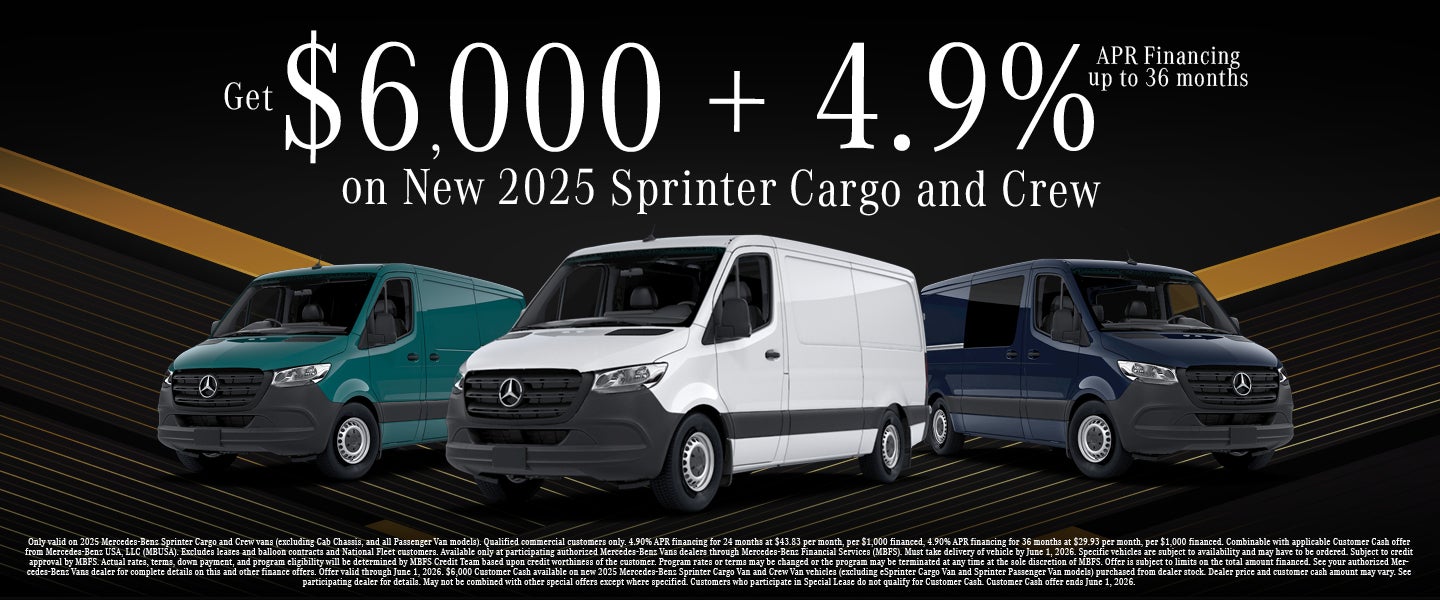 Mercedes-Benz Vans Inventory | Commercial Vehicles | Madison WI